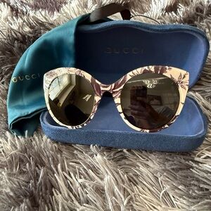 Gucci Floral Sunglasses
